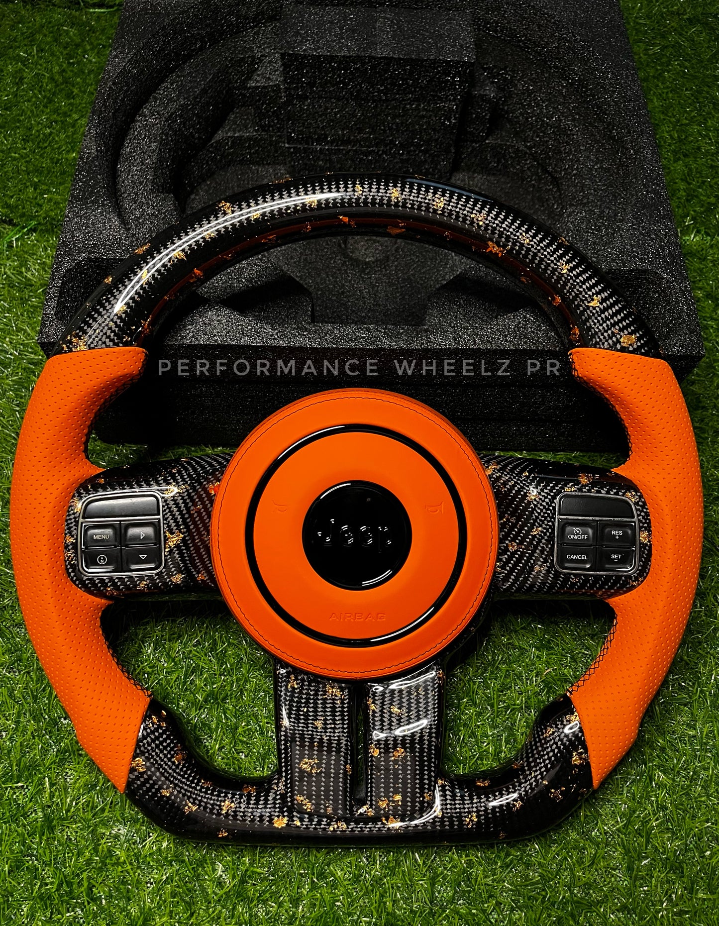 Jeep Wrangler 2011-2017 Carbon Steering Wheel