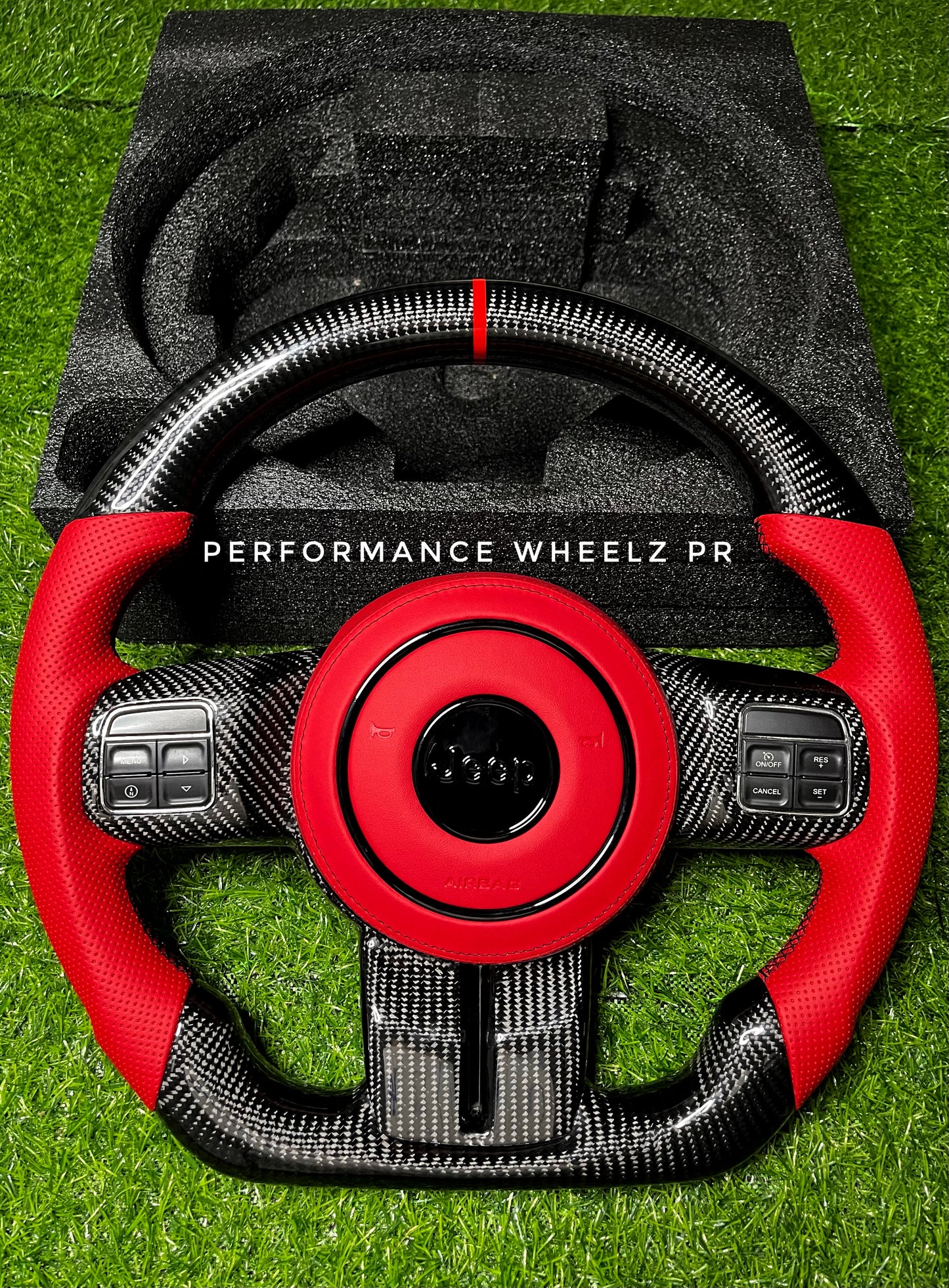 Jeep Wrangler 2011-2017 Carbon Steering Wheel