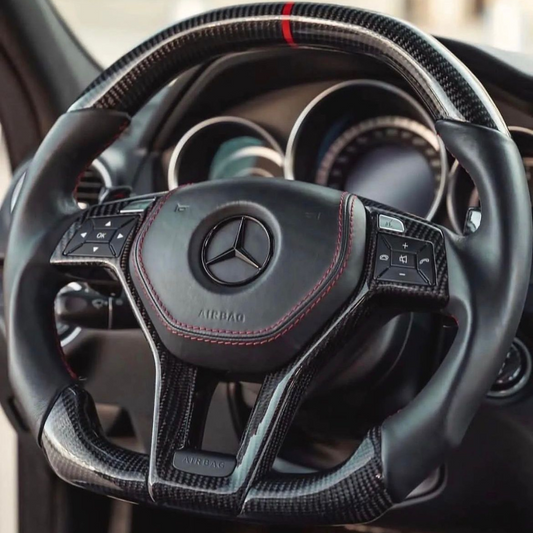 Mercedes C Class Carbon Steering Wheel