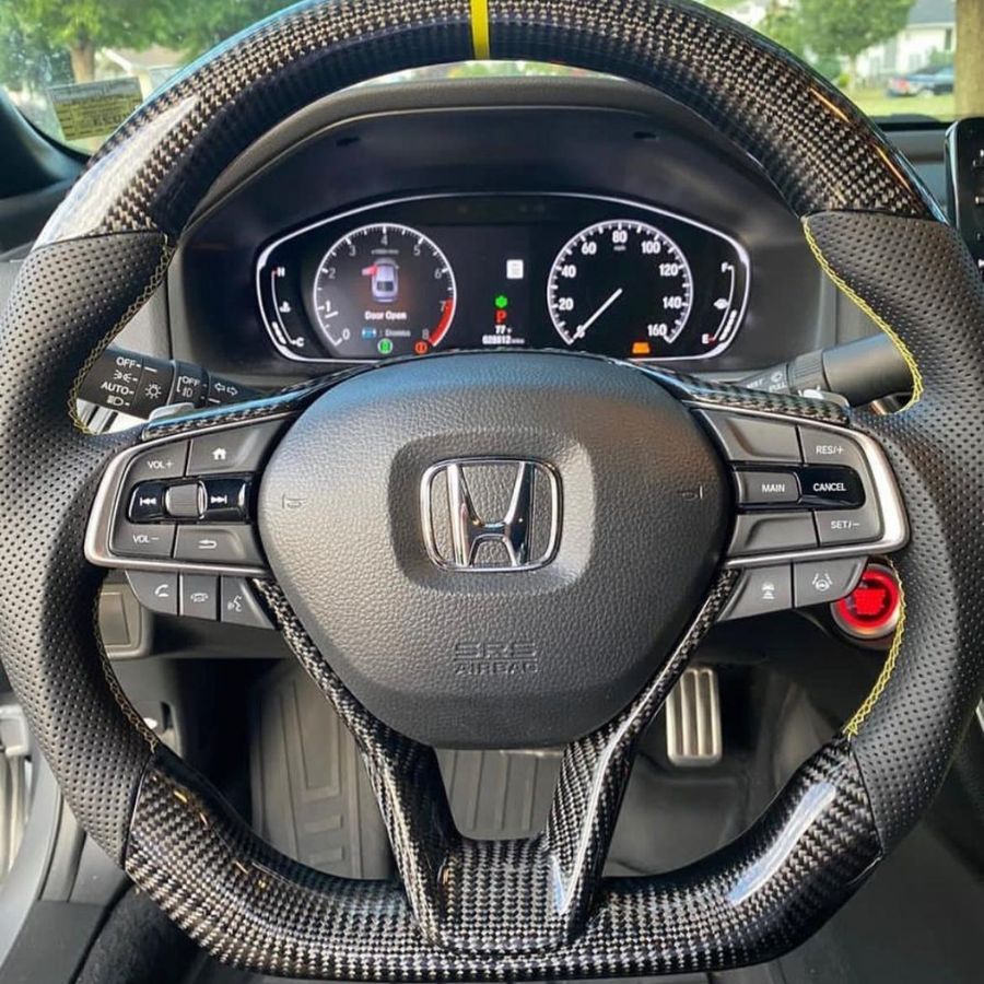 Accord carbon fiber steering wheel deals