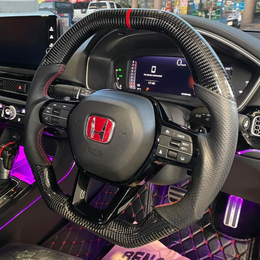 Buy Honda Civic X Steering Carbon Fiber Trims 3pc-Wajid Auto Buy Honda Civic X Steering Carbon Fiber Trims 3pc-Wajid Auto