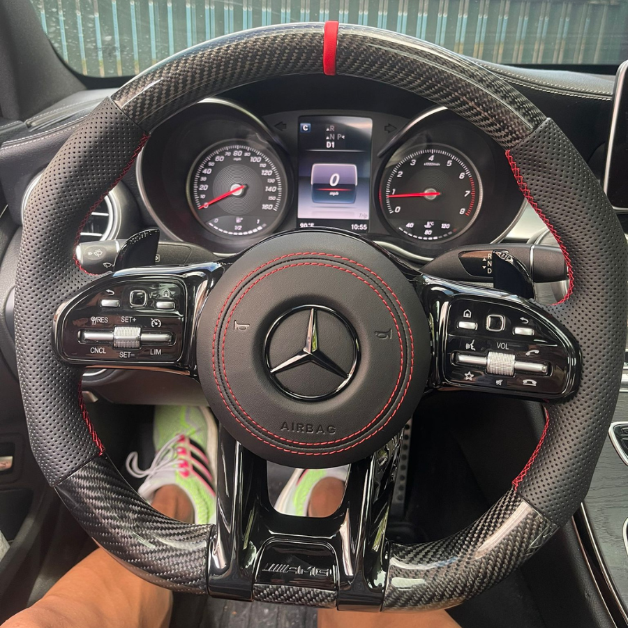 Mercedes AMG Style Carbon Steering Wheel