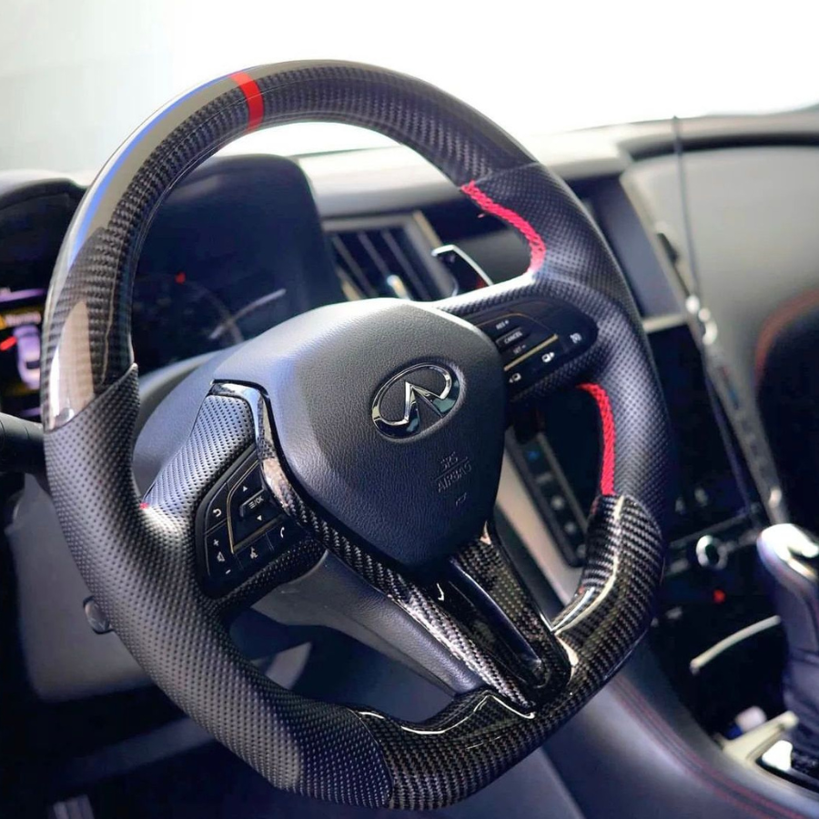 Infinity Q50/Q60 Carbon Steering Wheel – Performance Wheelz