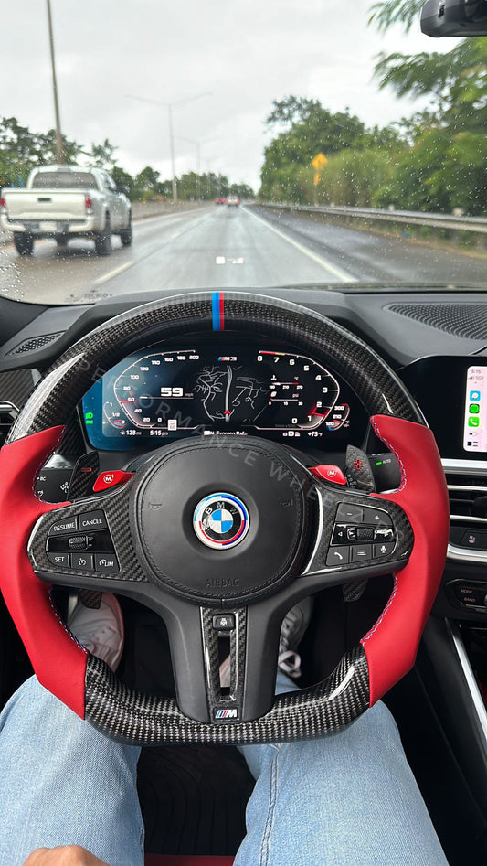BMW 2022+ M2/M3/M4/M5 Carbon Steering Wheel