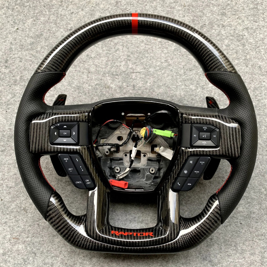 Ford Raptor Carbon Steering Wheel – Performance Wheelz