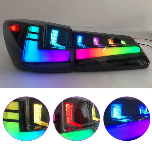 Lexus IS / ISF 2006 - 2013 RGB Sequential Tail Lights