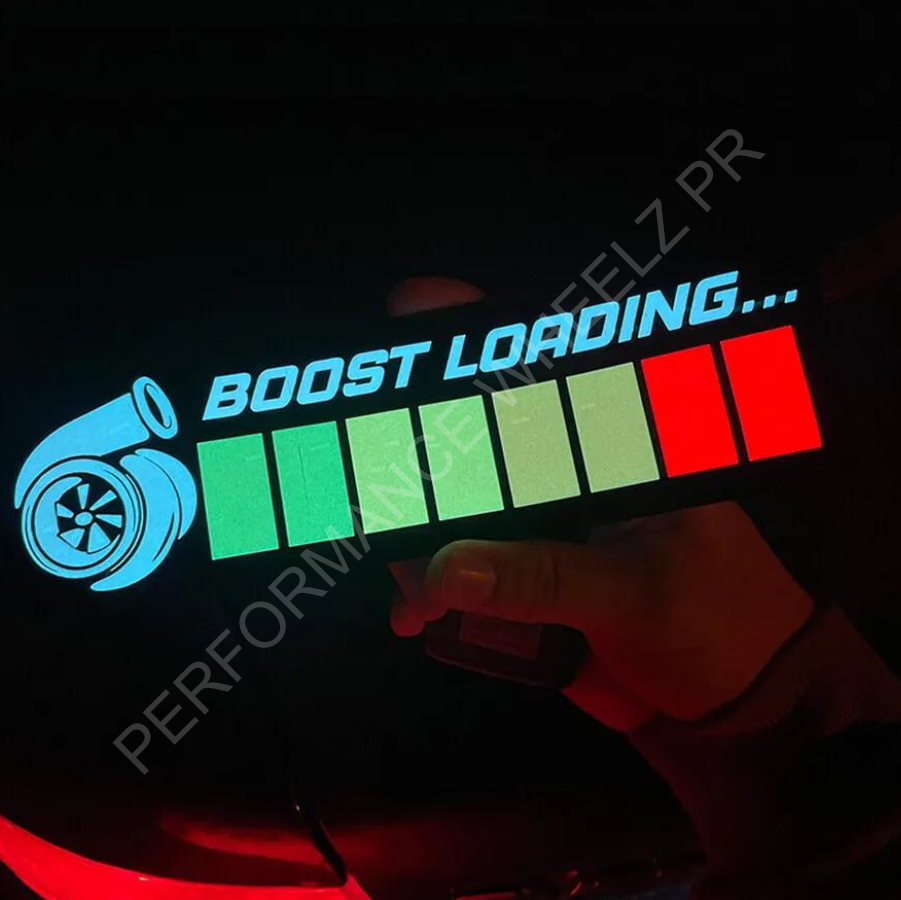 BOOST LOADING LED STICKER