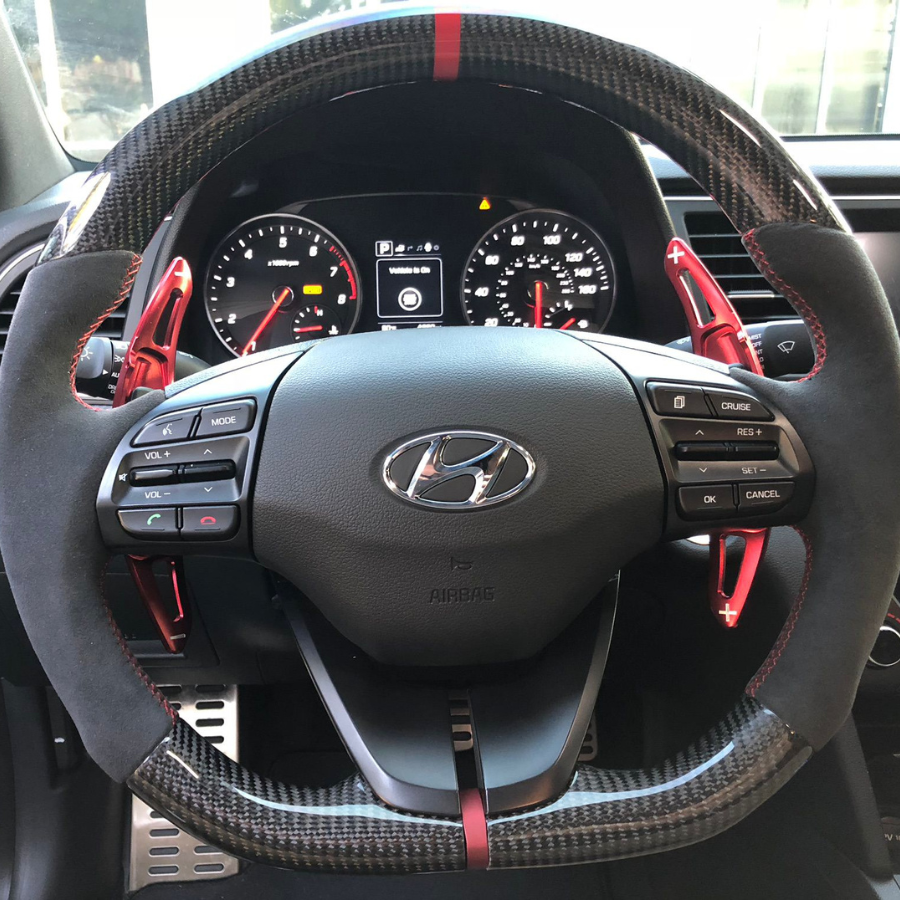 Hyundai Elantra Turbo Carbon Steering Wheel – Performance Wheelz