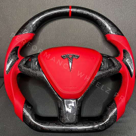 Tesla Model 3 / Model X / Model Y  Carbon Steering Wheel