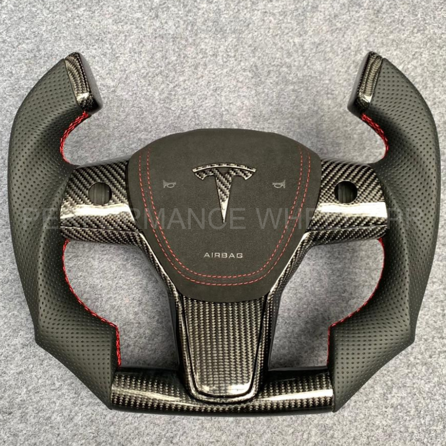 Tesla Model 3 / Model X / Model Y  Carbon Steering Wheel