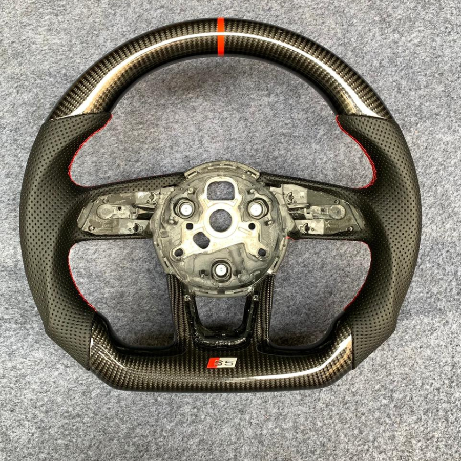 Audi B9 Carbon Steering Wheel