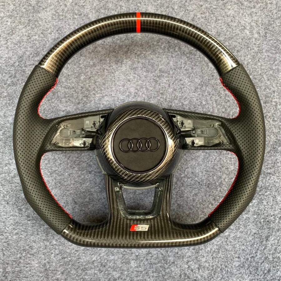 Audi B9 Carbon Steering Wheel