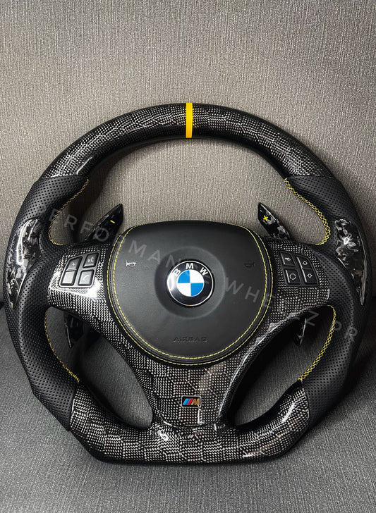 BMW E88/E90/E91/E92/E93 Carbon Steering Wheel
