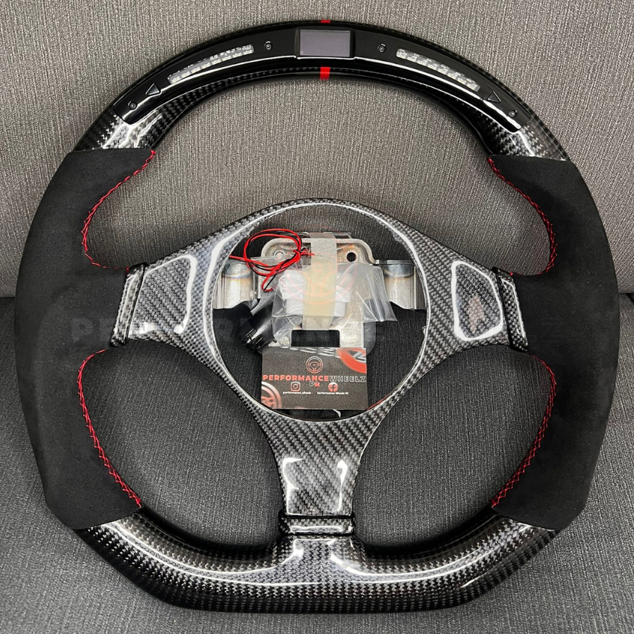 Lancer Machine Wheel Mitsubishi Lancer/ EVO VII/ EVO VIII/ EVO IX Carbon Steering Wheel ...